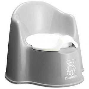 BabyBjörn BB Potty Chair White/Grey - Munchkin