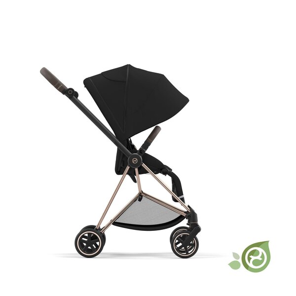 Cybex Mios V3 pushchair Onyx Black, Rose Gold Frame - Cybex