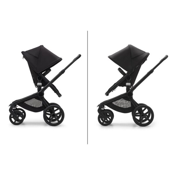 Bugaboo Fox 5 vežimėlis Black/Forest Green  - Bugaboo