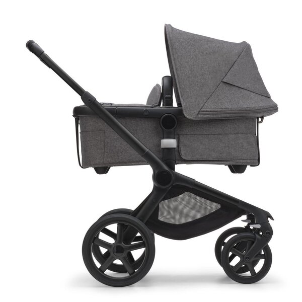 Bugaboo Fox 5 ratu komplekts Black/Grey Melange  - Bugaboo