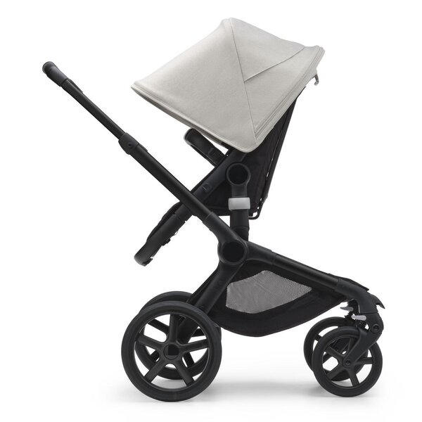 Bugaboo Fox 5 ratu komplekts Black/Black, Misty White - Bugaboo