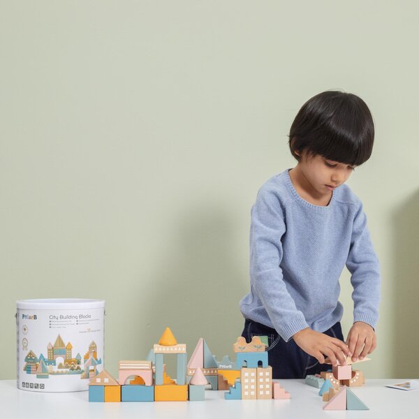 PolarB City Building Blocks 50pcs - PolarB