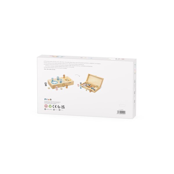 PolarB puidust lauamäng Ludo - PolarB