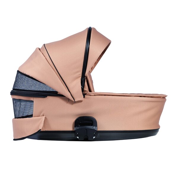 Nordbaby Active Lux ratu komplekts Copper Beige, hromēts rāmis - Nordbaby