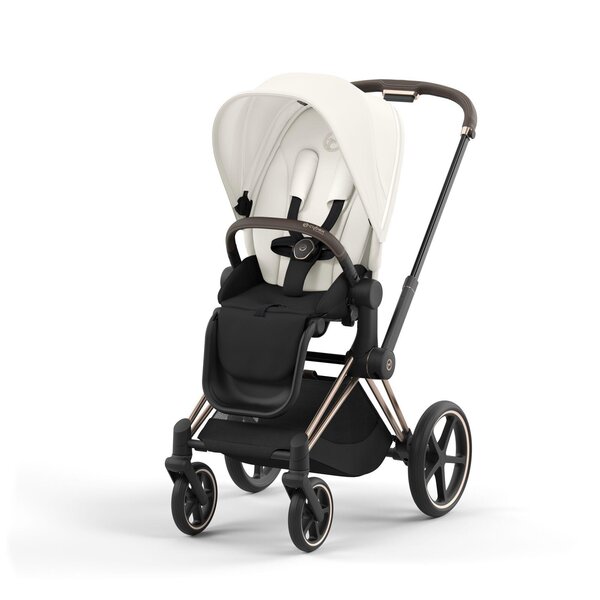 Cybex Priam V4 vankrikomplekt Off White, Rose Gold raamiga - Cybex