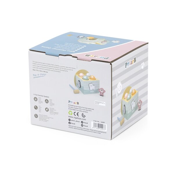 PolarB Igloo Hammer Game Multicolor - PolarB