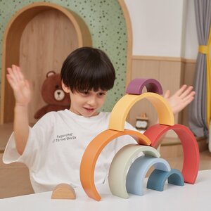 PolarB puidust ladumismäng Vikerkaar - PolarB