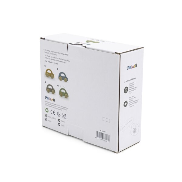 PolarB Wooden Car - Green  - PolarB