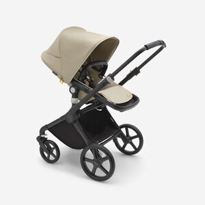 Bugaboo Fox Cub 2in1 vankrikomplekt complete Black/Desert Beige - Bugaboo