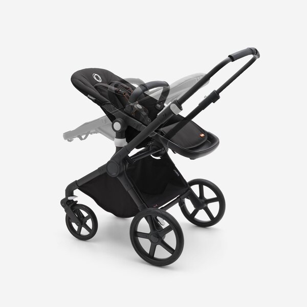 Bugaboo Fox Cub 2in1 vankrikomplekt complete Black/Desert Beige - Bugaboo