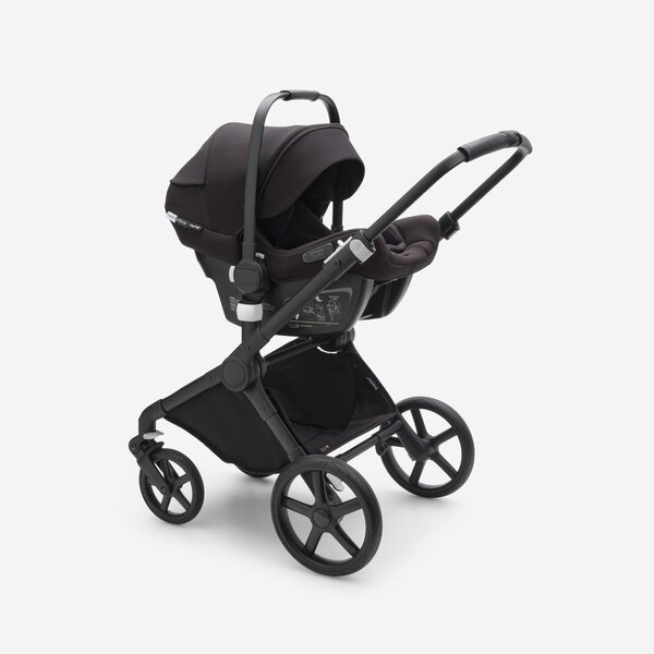 Bugaboo Fox Cub 2in1 vankrikomplekt complete Black/Desert Beige - Bugaboo