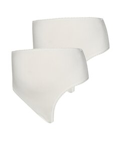Mamalicious MLELIRA HW G-STRING 2 PACK A. S/M Antique White - Carriwell