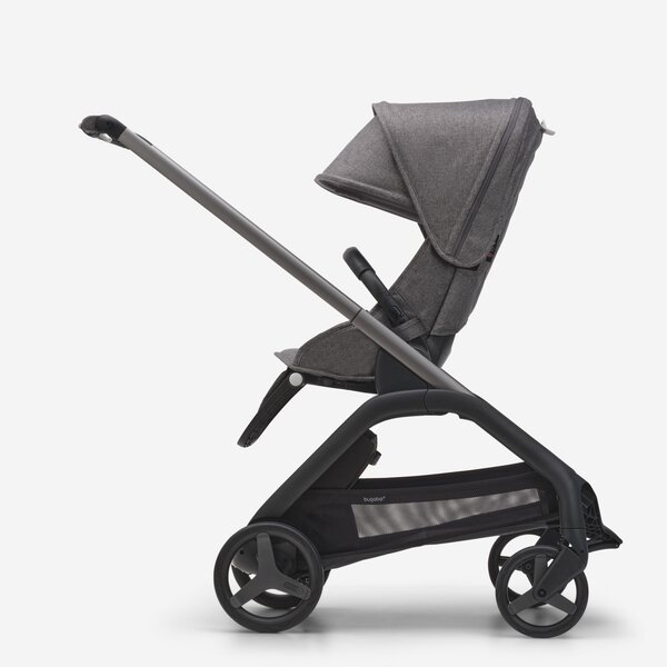 Bugaboo Dragonfly прогулочная коляска Graphite/Grey Melange-Grey Melange - Bugaboo