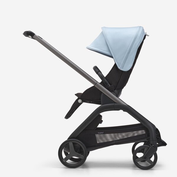 Bugaboo Dragonfly прогулочная коляска Graphite/Midnight Black-Skyline Blue - Bugaboo