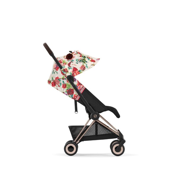 Cybex Coya pastaigu rati Spring Blossom Beige, Rosegold frame - Cybex