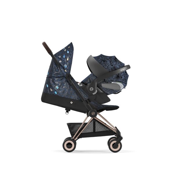 Cybex Coya vežimėlis Jewels of Nature Blue, Rosegold frame - Cybex