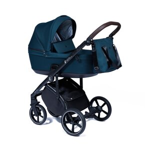 Nordbaby Active Plus web set Emerald Green, Onyx Brown - Nordbaby