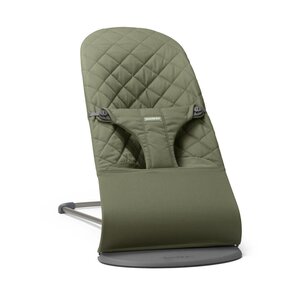 BabyBjörn bouncer Bliss, Woven/Classic Dark Green - BabyBjörn