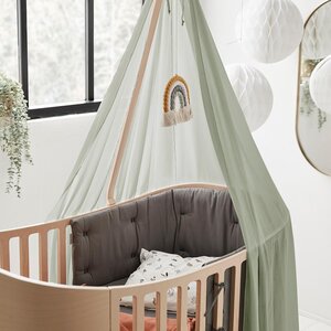 Leander Canopy for Classic baby cot, Sage Green - Leander