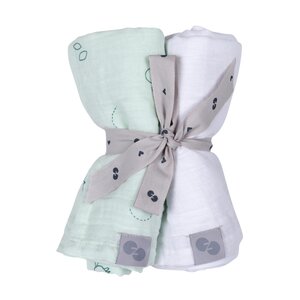 Nordbaby Muslin swaddle set 2pcs, Swatri - Nordbaby