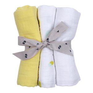 Nordbaby burp cloth 3pcs, Burry - Nordbaby