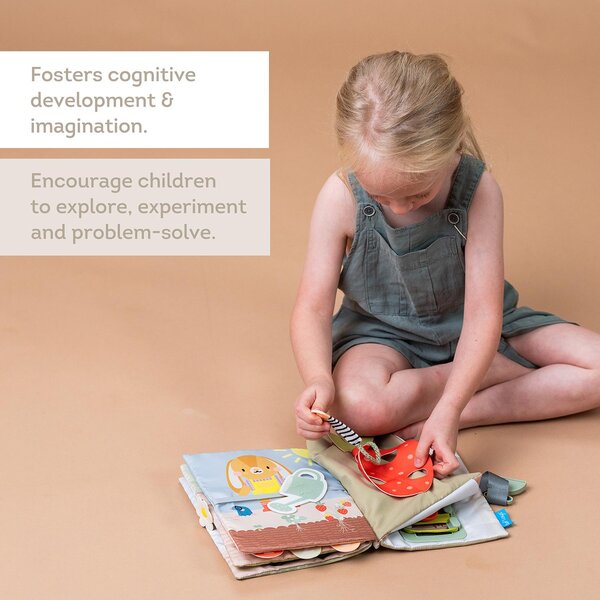 Taf Toys pehme raamat My 1st Busy Book - Taf Toys