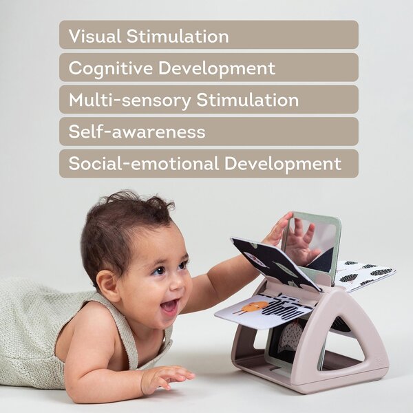 Taf Toys aktiivsuskeskus Black & White Spinning Book - Taf Toys