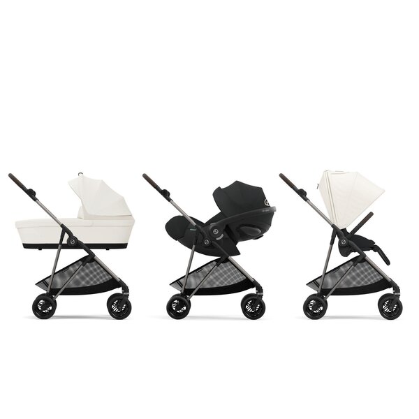 Cybex Melio jalutuskäru Canvas White - Cybex