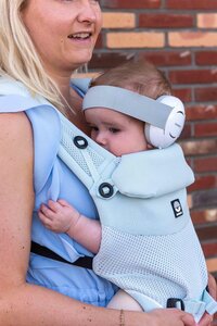 Dooky Baby Ear Protection White (0-3 y) - Dooky