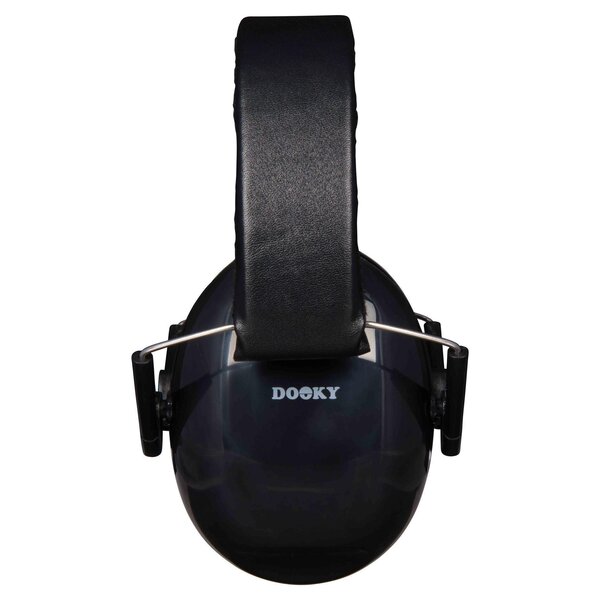 Dooky Junior Ear Protection Black (3y +) - Dooky