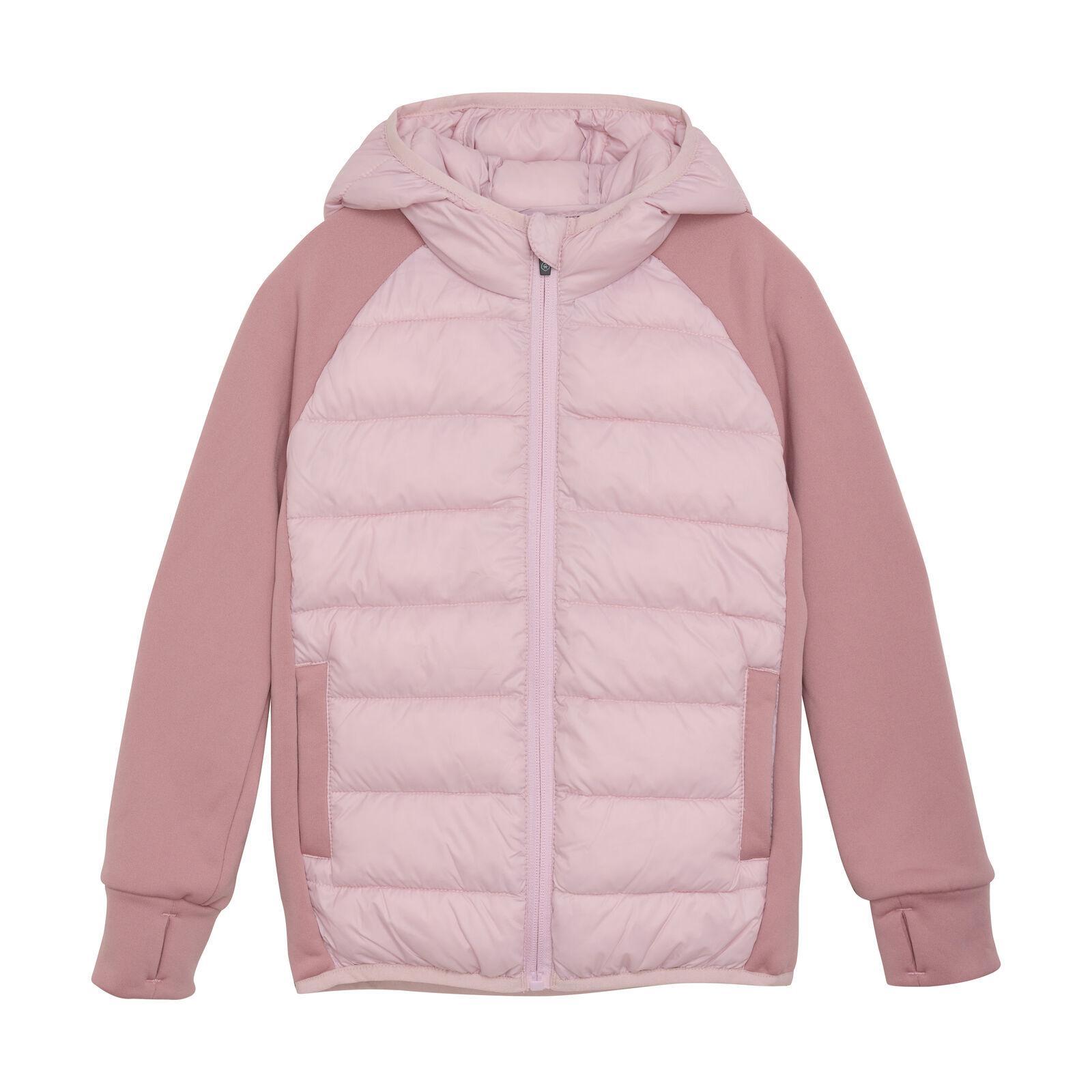 Color Kids Hybrid Fleece Jacket W. Hood - Color Kids