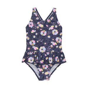 Color Kids Swimsuit W. Skirt, AOP - Dirkje