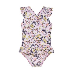 Color Kids Baby Suit W. Frills - NAME IT