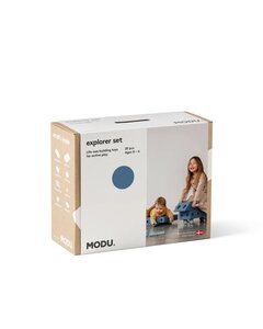 Modu развивающая игрушка Explorer Set Deep Blue / Sky Blue - Modu