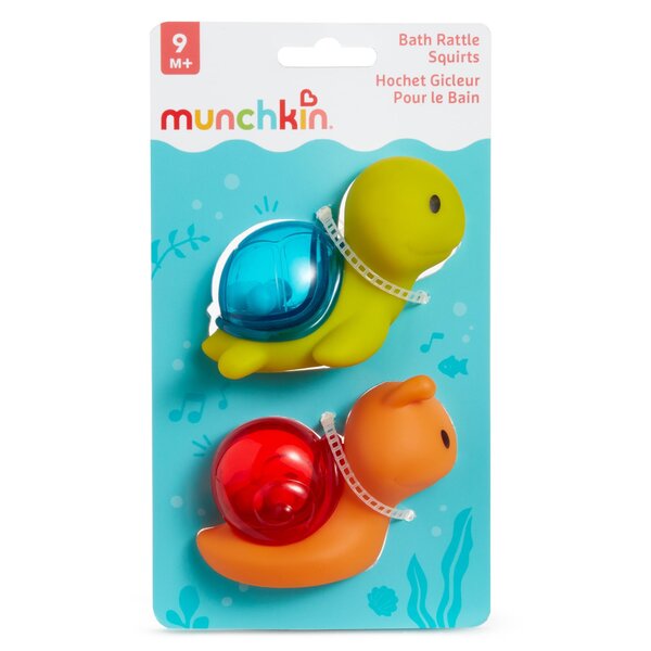 Munchkin bath rattle squirts 2pk - Munchkin