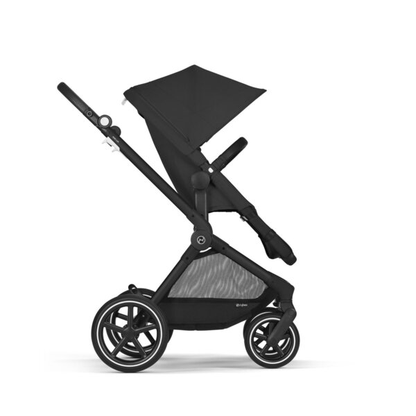 Cybex Eos Lux 2in1 vankrikomplekt Moon Black, must raam - Cybex