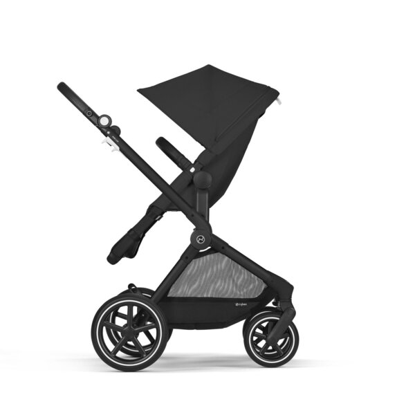 Cybex Eos Lux 2in1 vankrikomplekt Moon Black, must raam - Cybex