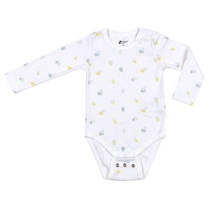 Nordbaby Long sleeved body Sam AOP Mumm - Nordbaby