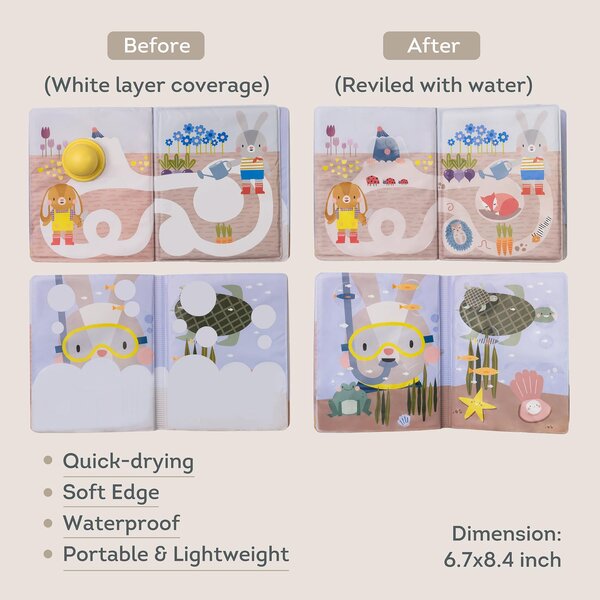 Taf Toys Peek-A-Boo Water Book - Taf Toys
