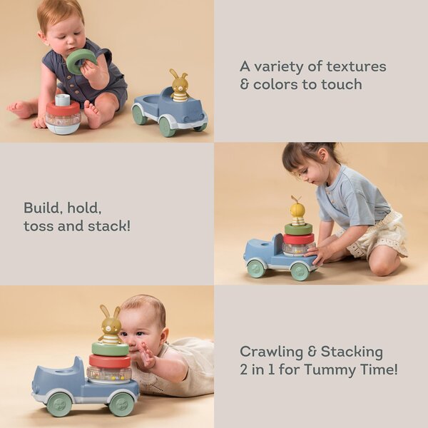 Taf Toys ladumistorn-mänguauto Bunny Stacker - Taf Toys