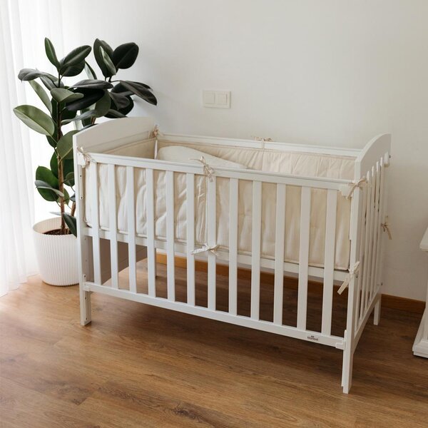 Nordbaby voodipehmendus 360cm, Bumble White Dot - Nordbaby