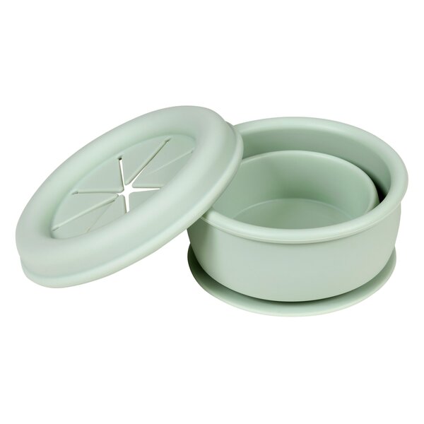 Nordbaby silicone snack cup, Mint - Nordbaby