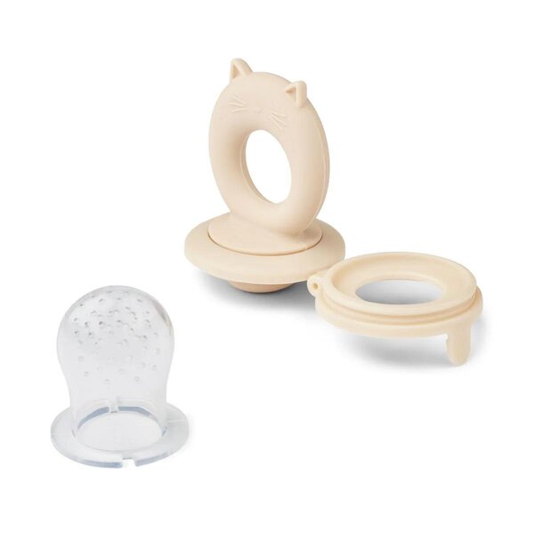 Liewood Cat Shape Food Feeder 2-Pack, Miranda  - Liewood