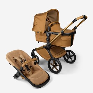 Bugaboo Fox 5 complete stroller set Noir Limited Edition Amber Glow - Bugaboo