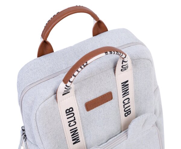 Childhome рюкзак Mini club signature Off White - Childhome