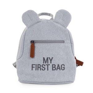 Childhome рюкзак Kids my first bag canvas Grey - Childhome