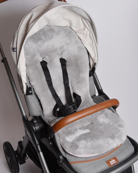 Easygrow LAMB SKIN stroller Grey - Easygrow