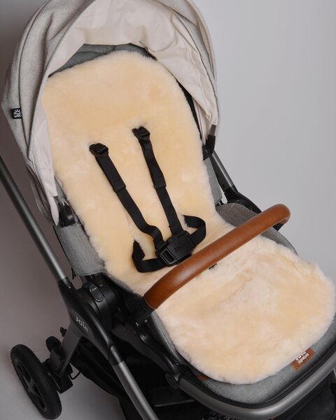 Easygrow LAMB SKIN stroller White - Easygrow