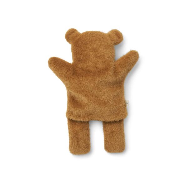 Liewood Honor Bear Hand Puppet Golden caramel - Liewood