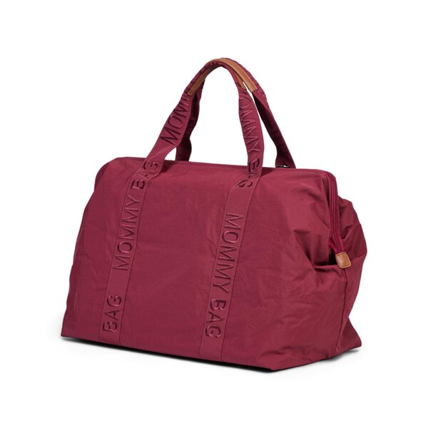 Childhome tarvikutekott Mommy Club Signature Urban Burgundy - Childhome